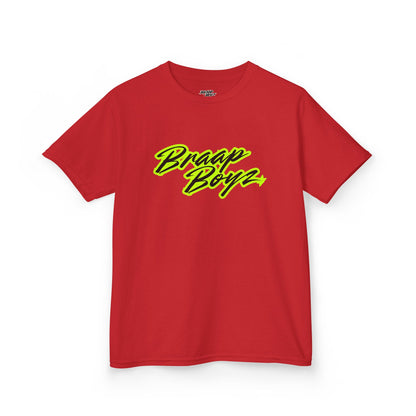Born to Ride, Forced to School Braap Boyz youth Tee