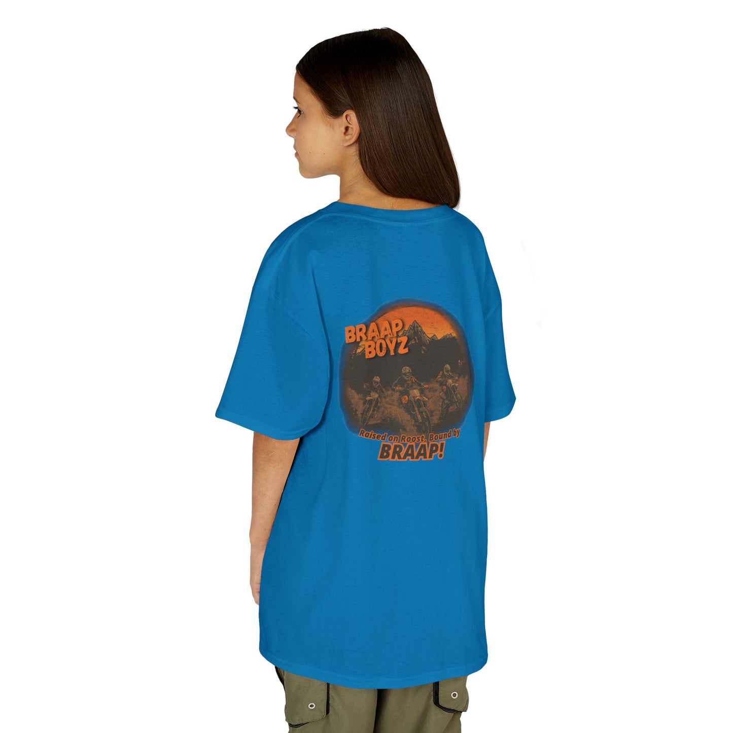 YOUTH Braap Boyz Raised on Roost Tee