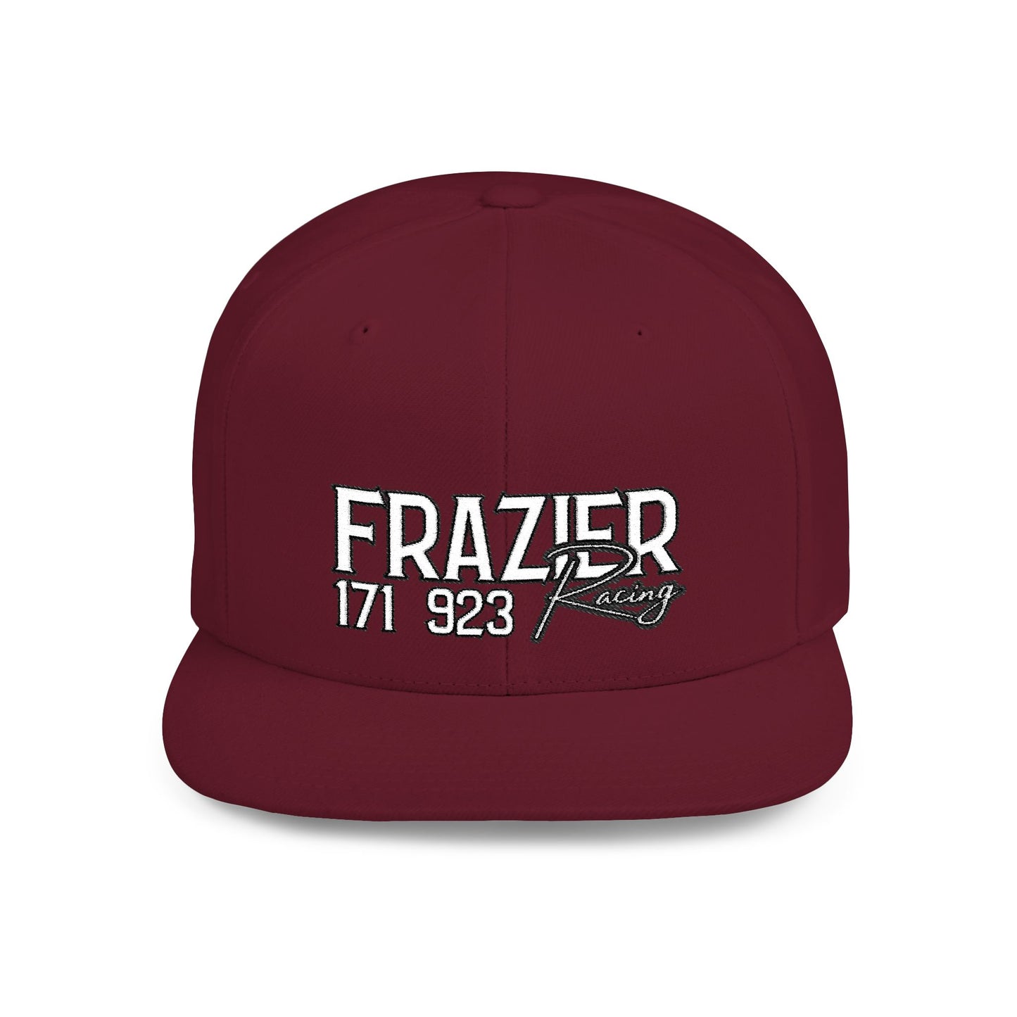 Frazier Racing EDGY Flat Bill Snapback - Embroidered