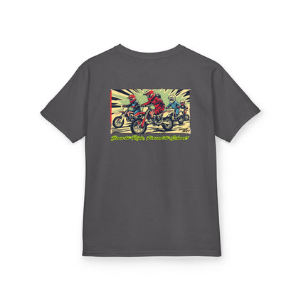 Born to Ride, Forced to School Braap Boyz youth Tee